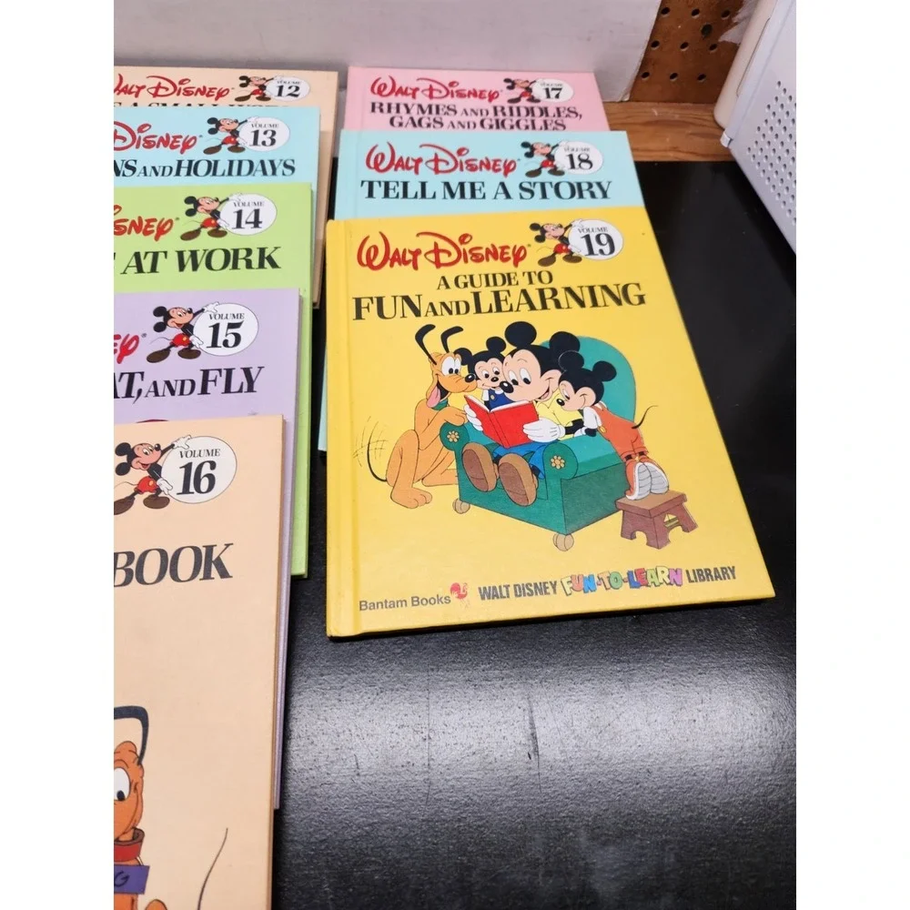 Walt Disney's Fun To Learn Library - Volume 1 to 19 - MISSING # 4 - 1989